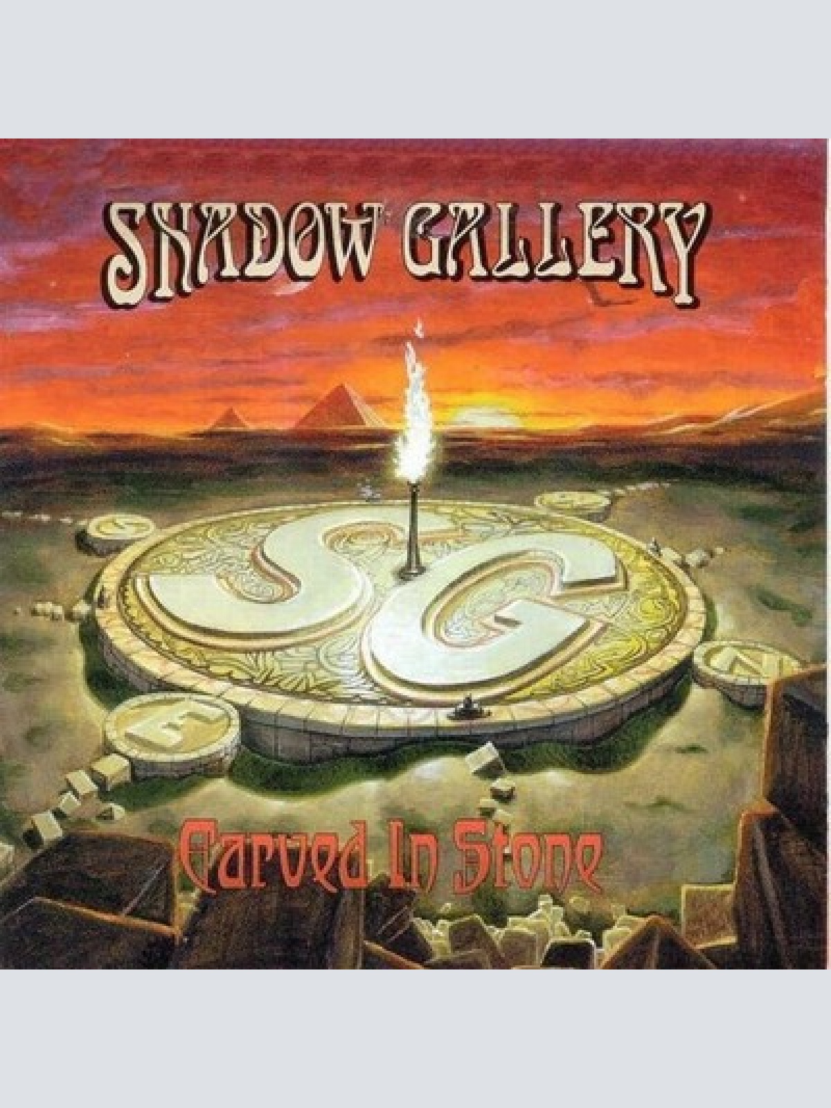 CD, Album Shadow Gallery - Carved In Stone