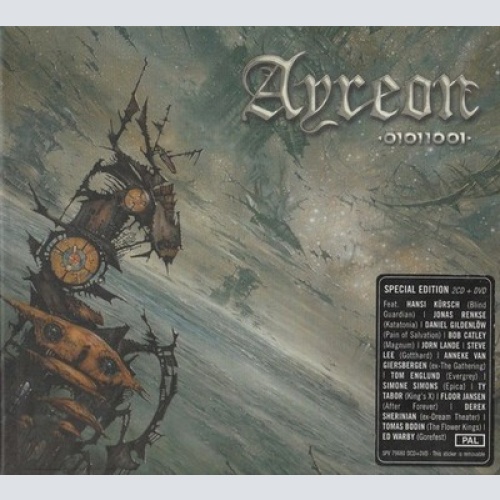 S/Edition + 2xCD, Album + DVD-V, PAL Ayreon - 01011001