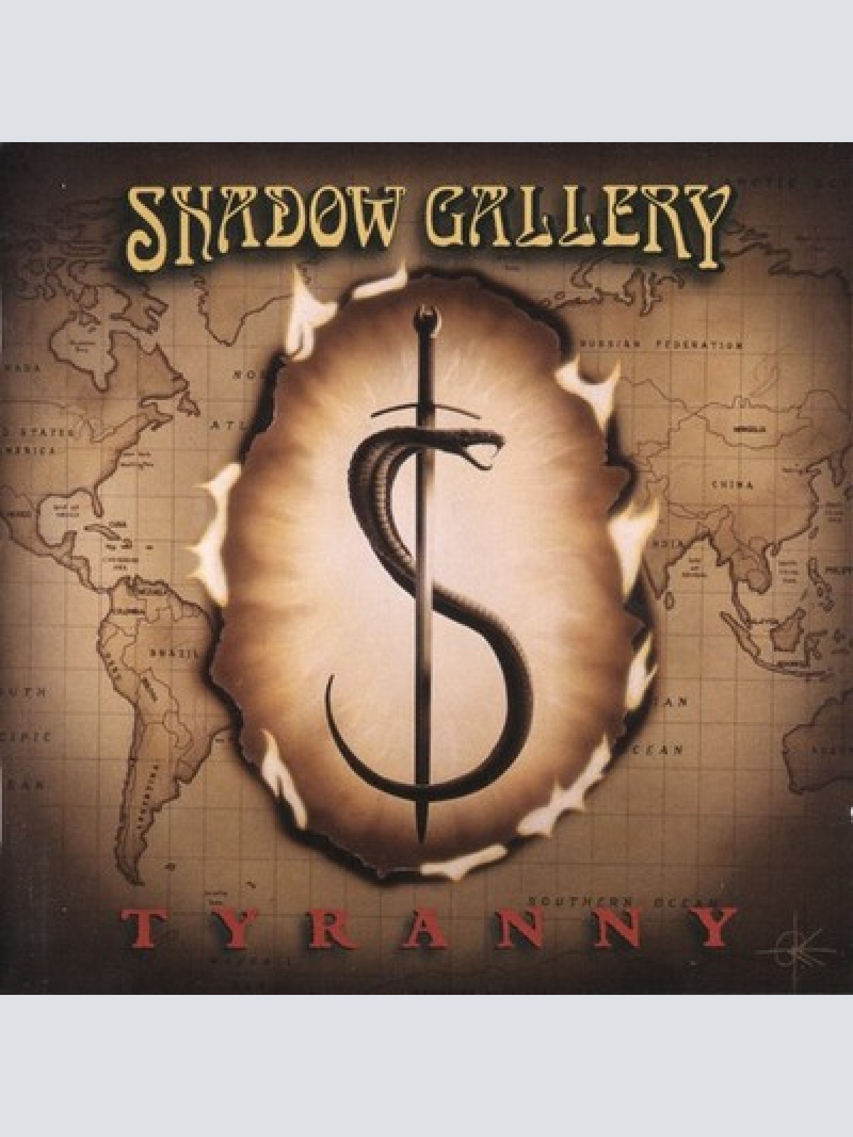 CD, Album Shadow Gallery - Tyranny