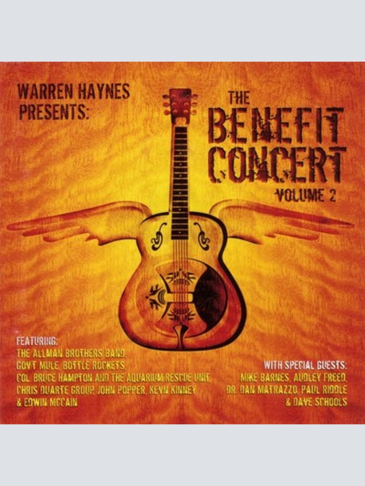2xCD, Album Various - Warren Haynes Presents The Benefit Concert Volume 2