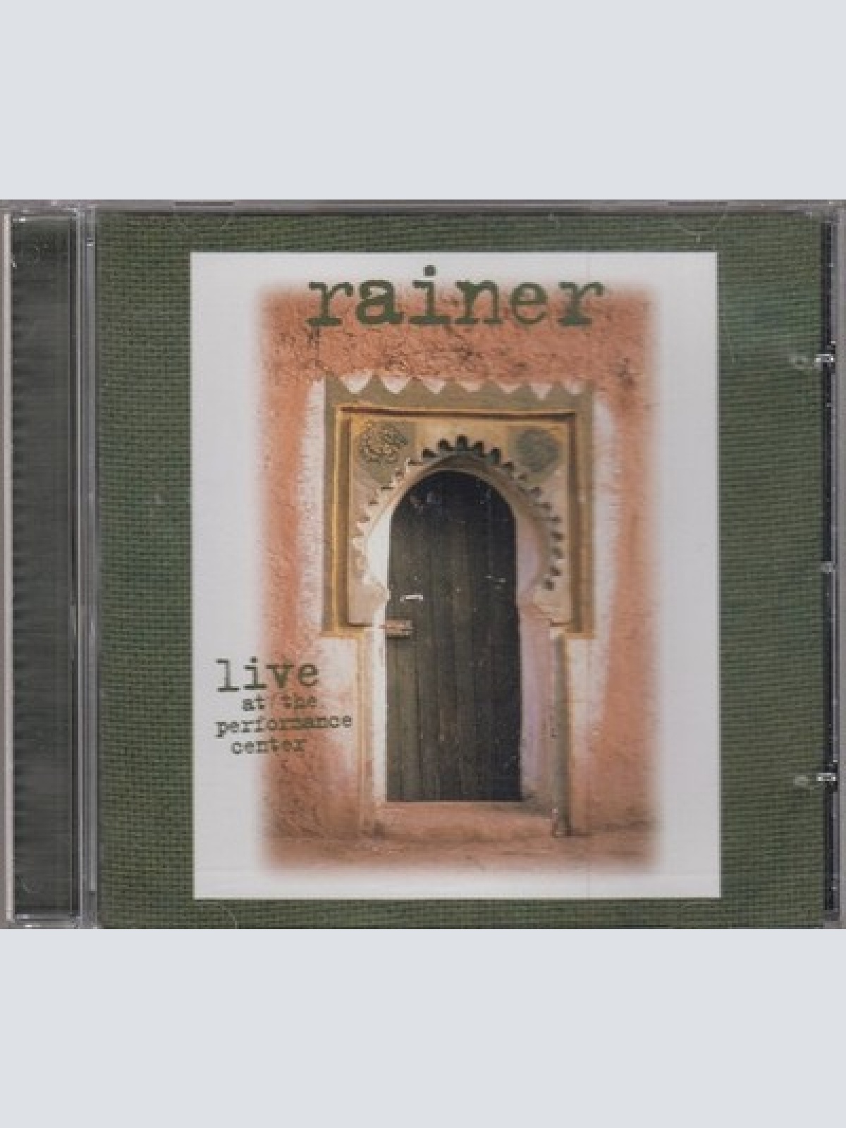 CD, Album, Promo Rainer - Live At The Performance Center