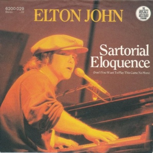 7", Single Elton John - Sartorial Eloquence