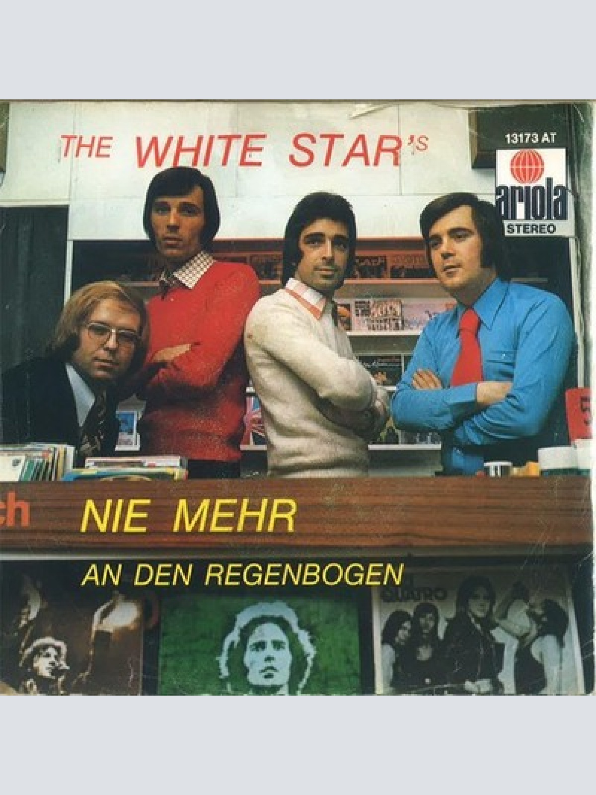7", Single White Stars - Nie Mehr