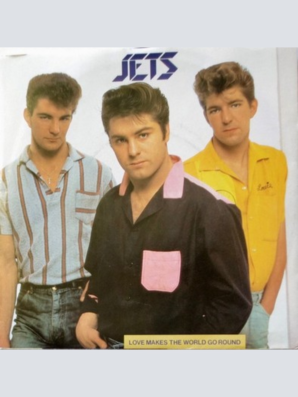 7", Single The Jets (2) - Love Makes The World Go Round