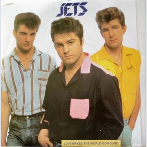 7", Single The Jets (2) - Love Makes The World Go Round