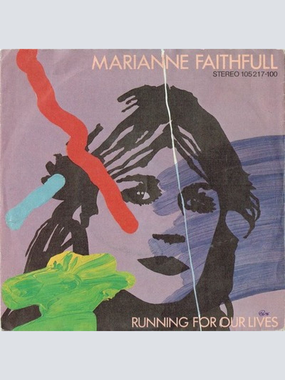7", Single Marianne Faithfull - Running For Our Lives