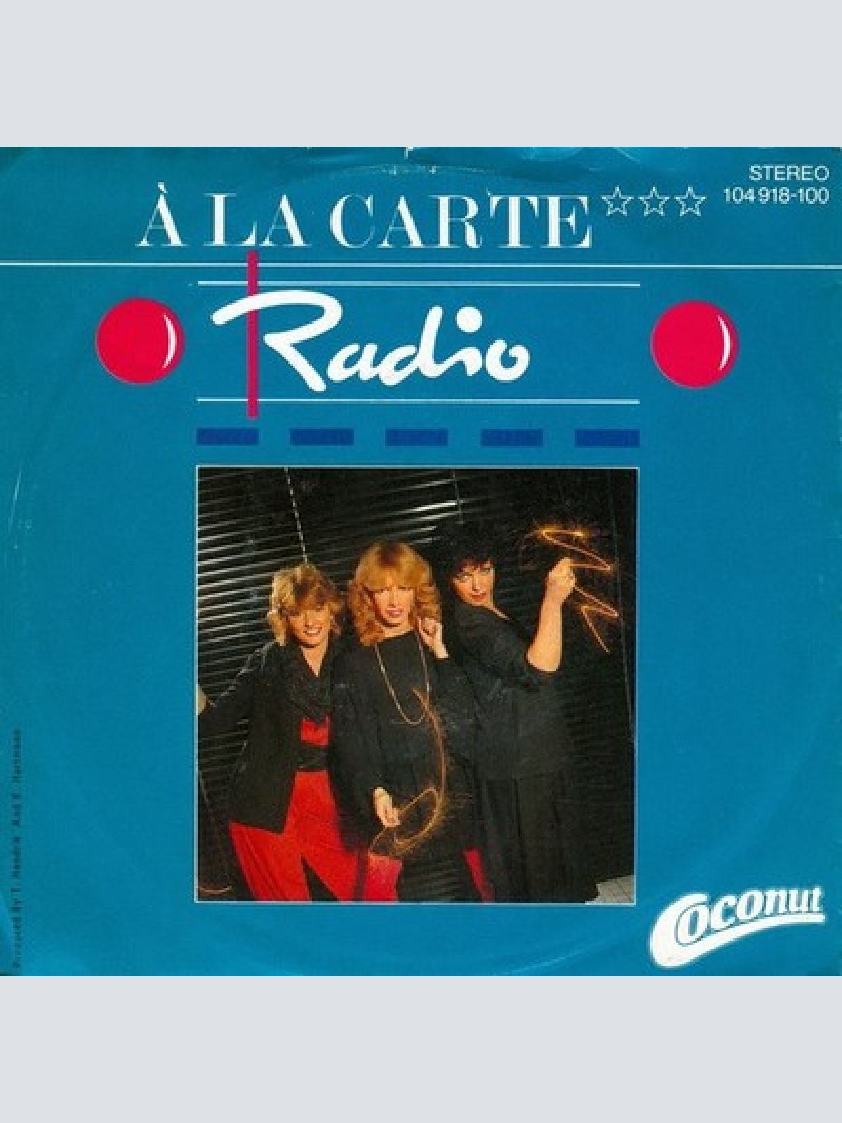 7", Single À La Carte - Radio