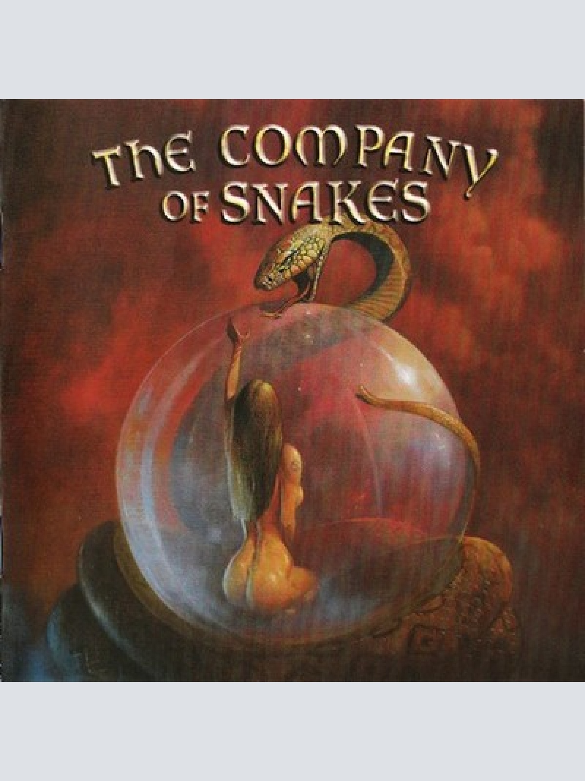 CD, Album The Company Of Snakes - Burst The Bubble