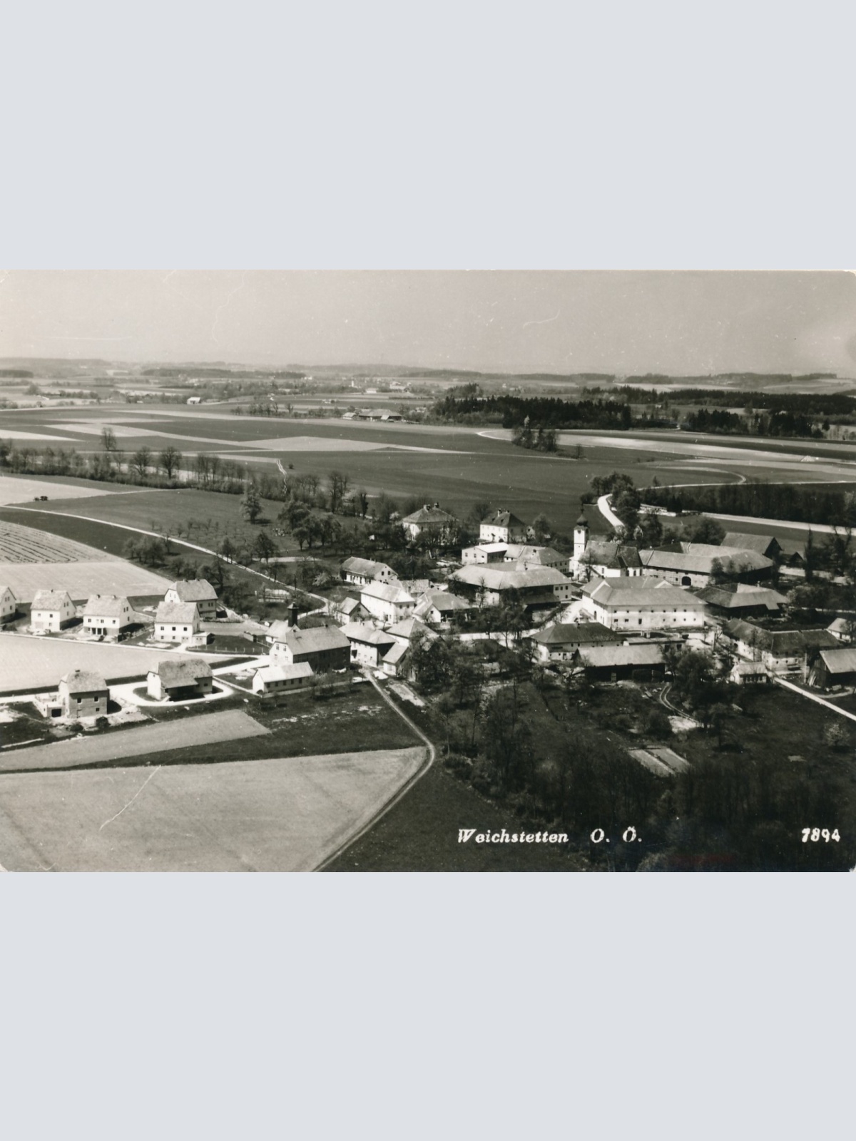 AK aus Weichstetten Fliegeraufnahme Oberösterreich (16703)