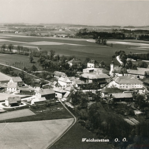 AK aus Weichstetten Fliegeraufnahme Oberösterreich (16703)