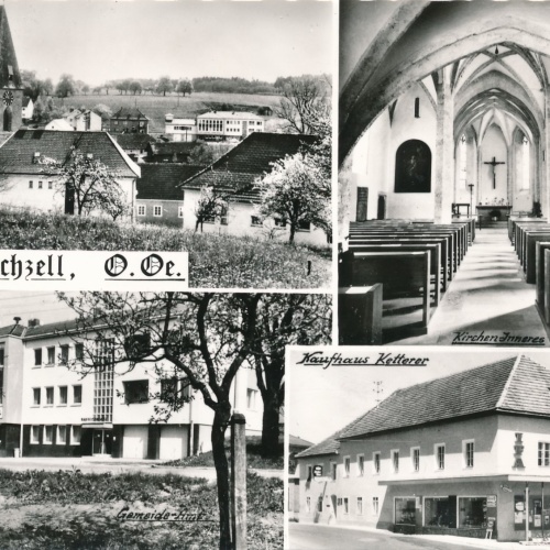 AK aus Sipbachzell mit Kaufhaus Ketterer Oberösterreich Ansichtskarte (16685)