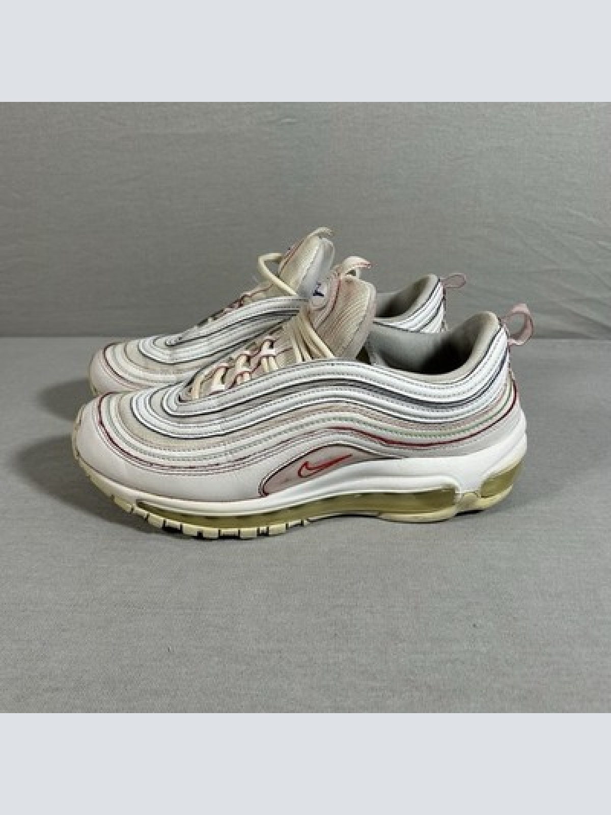 Nike Air Max 97 SE Rainbow Damen Größe 39 AQ4137-100 Vintage Y2K