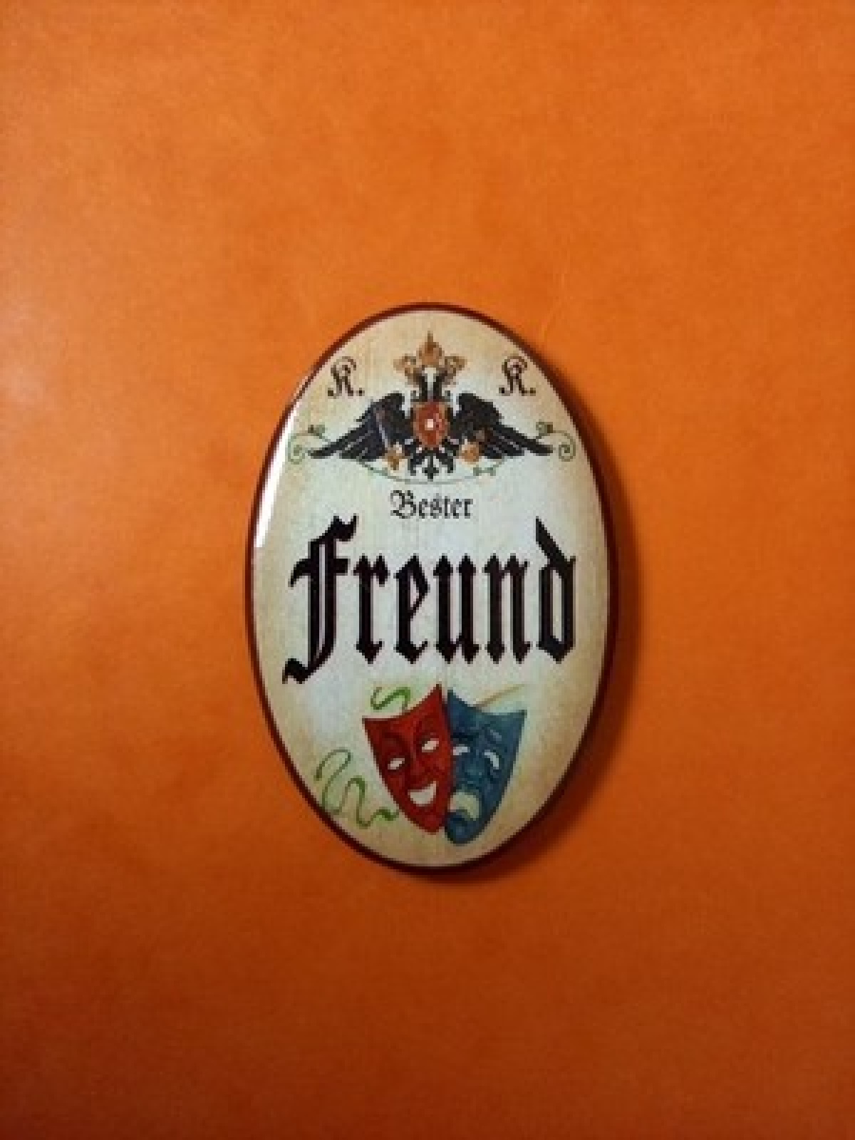 Nostalgie KuK Flaschenöffner Magnet Bester Freund