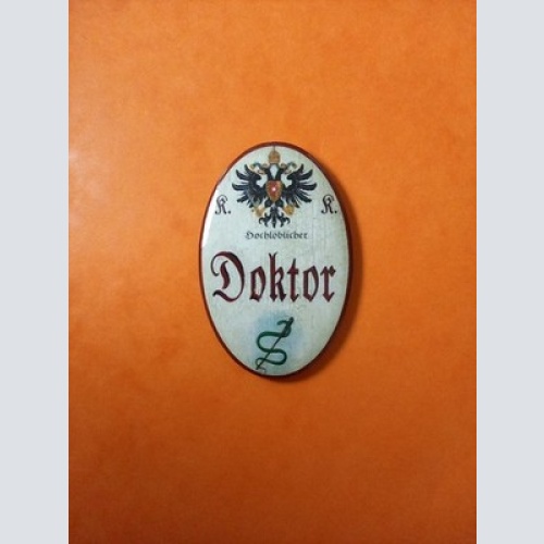 Nostalgie KuK Flaschenöffner Magnet Hochlöbliche Doktor