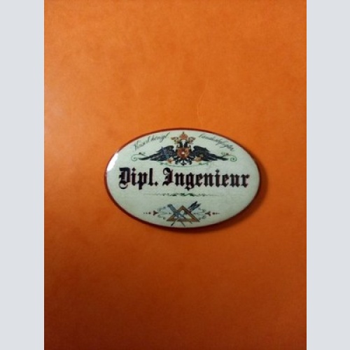 Nostalgie KuK Flaschenöffner Magnet Landesbefugter Dipl.Ingenieur