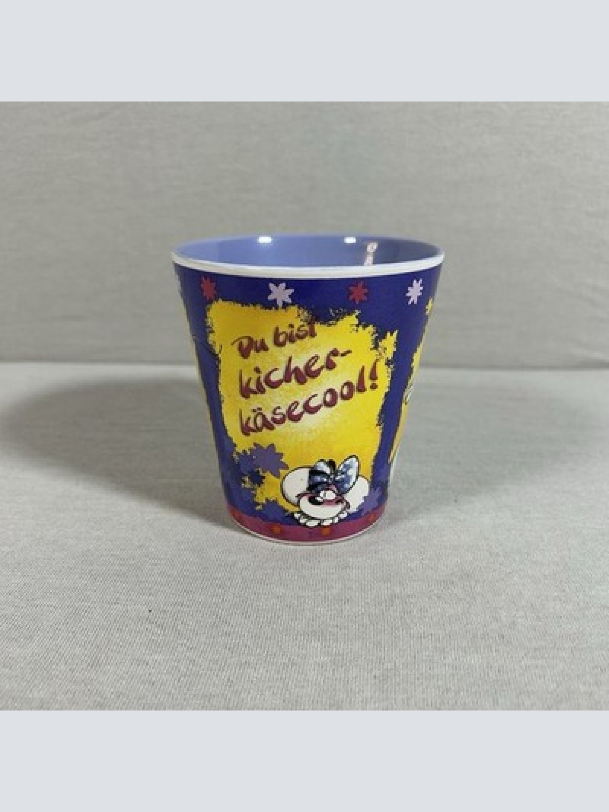 Diddl Tasse - Du bist Kicher-Käsecool! Kaffeetasse Sammeltasse Original