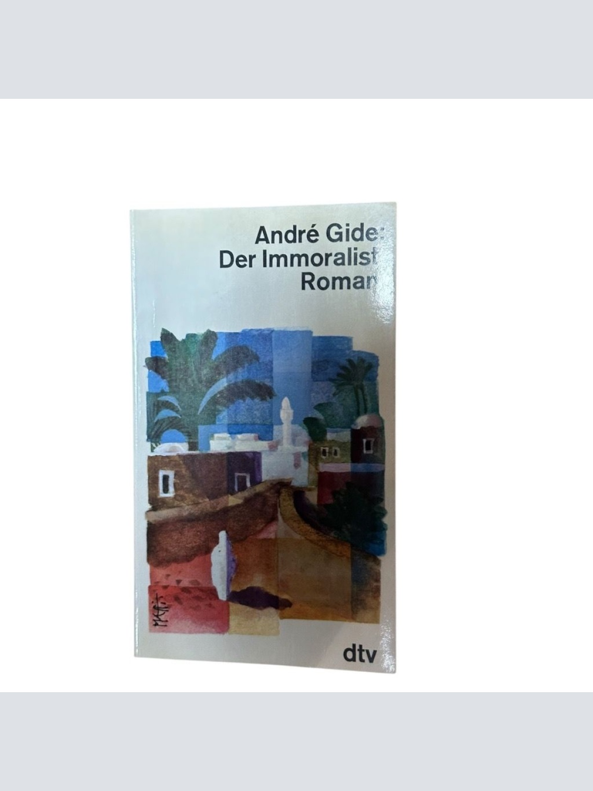 Der Immoralist: Roman (dtv Literatur) Roman Gide, André und Gisela Schlientz: