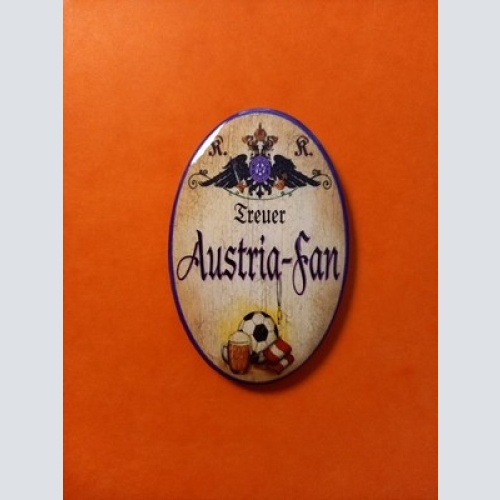 Nostalgie KuK Flaschenöffner Magnet Treuer Austria Fan