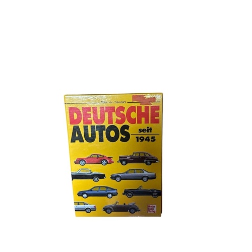 Deutsche Autos. 2 Bde. 1. Band: Deutsche Autos seit 1945. Band 2: Deutsche Autos