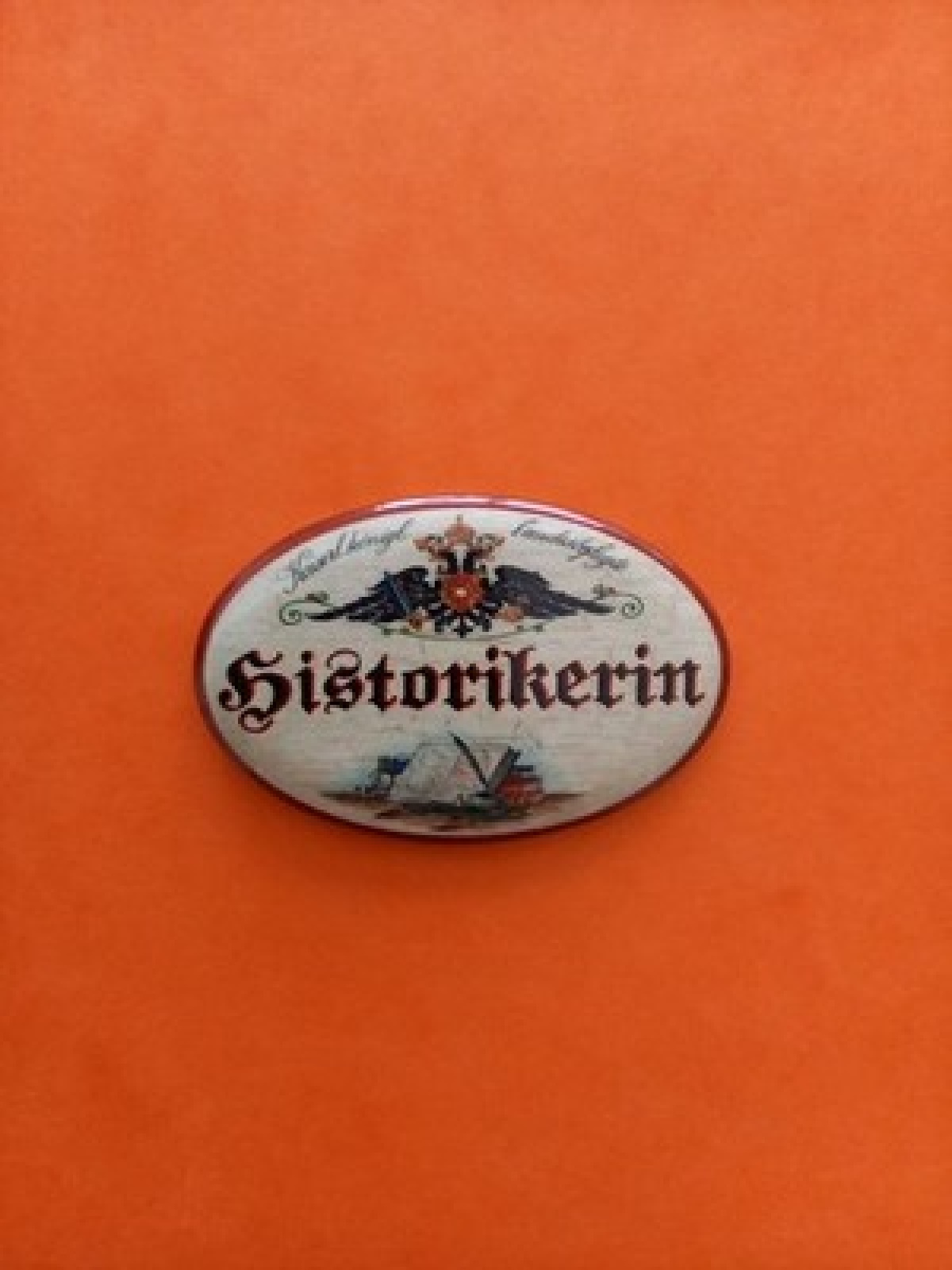 Nostalgie KuK Flaschenöffner Magnet Landesbefugte Historikerin