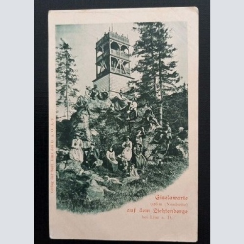 Giselawarte auf dem Lichtenberg bei Linz (um 1900) Gr K
