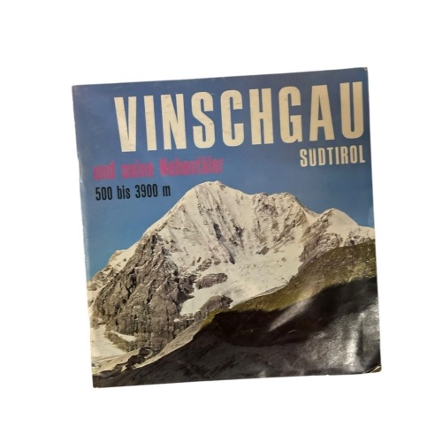 Südtirol Vinschgau und seine Nebentäler von 500 bis 3900 m. unbekannt: