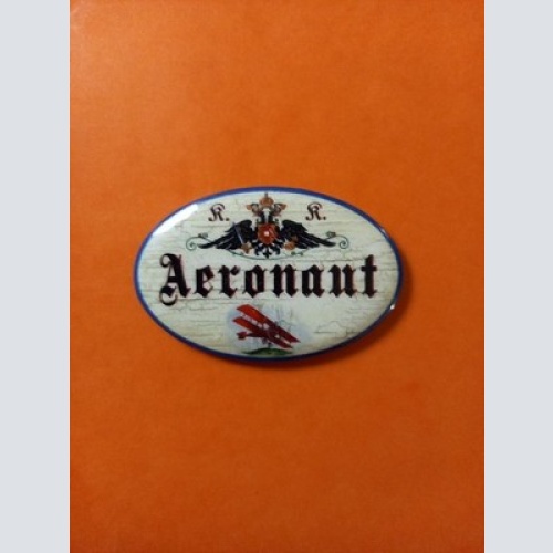Nostalgie KuK Flaschenöffner Magnet Aeronaut
