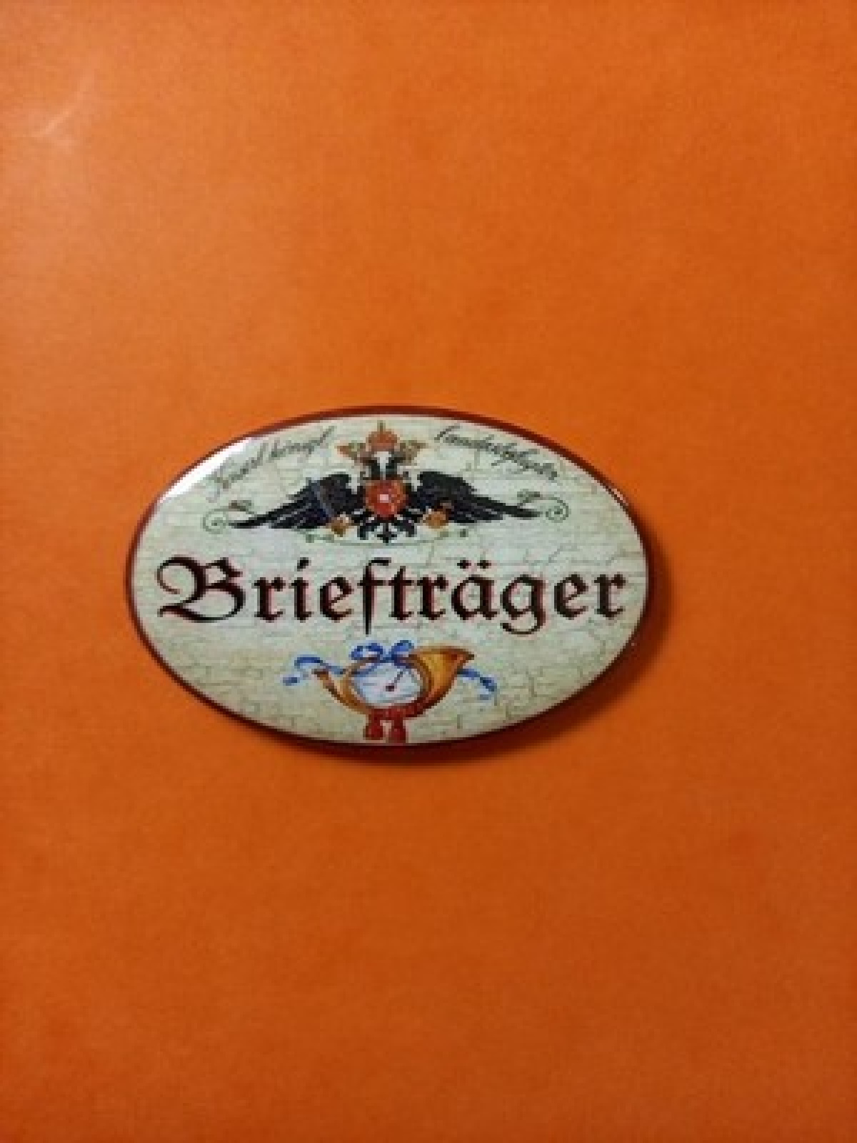 Nostalgie KuK Flaschenöffner Magnet Landesbefugter Briefträger