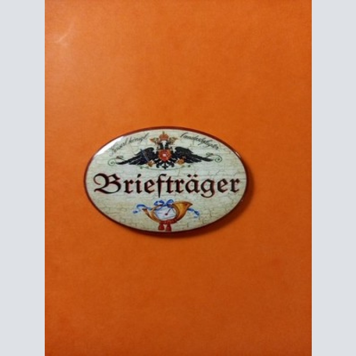 Nostalgie KuK Flaschenöffner Magnet Landesbefugter Briefträger