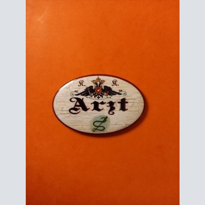 Nostalgie KuK Flaschenöffner Magnet Arzt