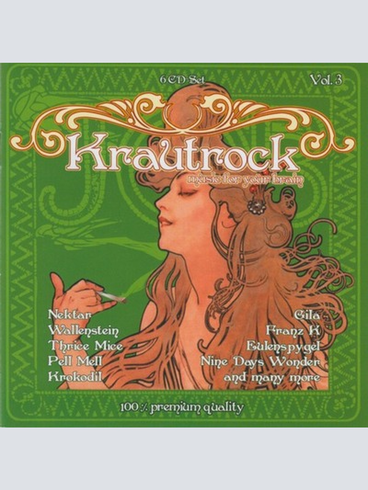 6xCD, Comp, RM Various - Krautrock (Music For Your Brain) Vol. 3