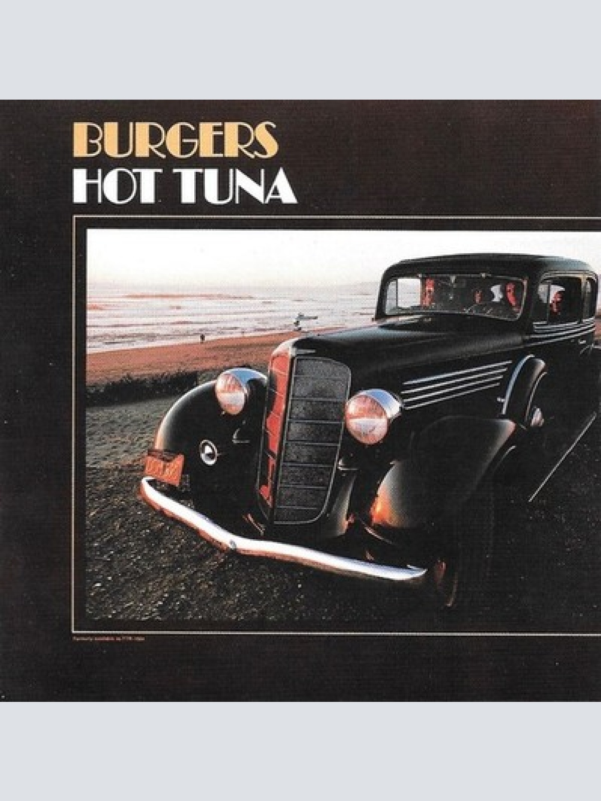 CD, Album, RE, RM Hot Tuna - Burgers