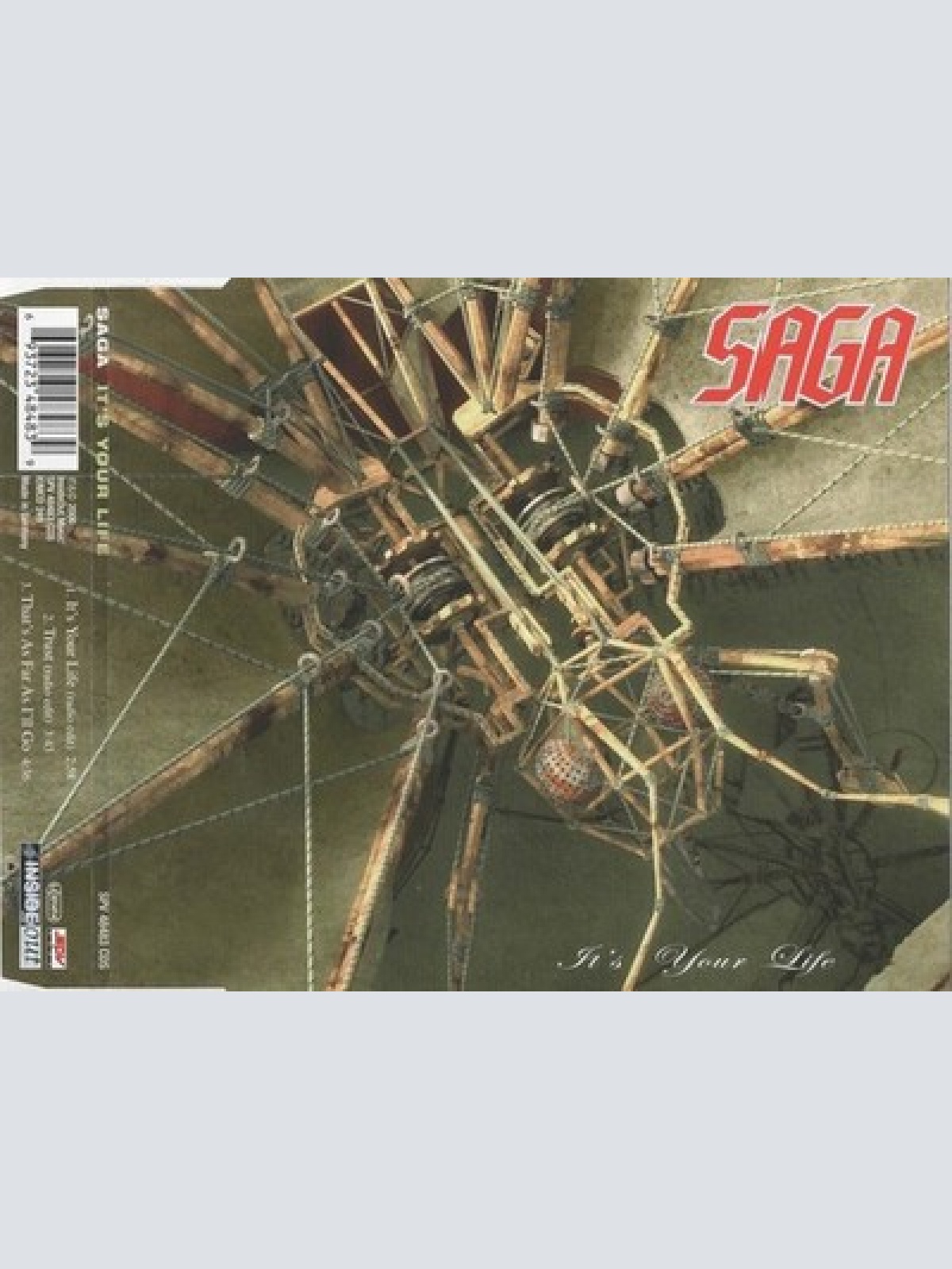 CD, Maxi Saga (3) - It's Your Life