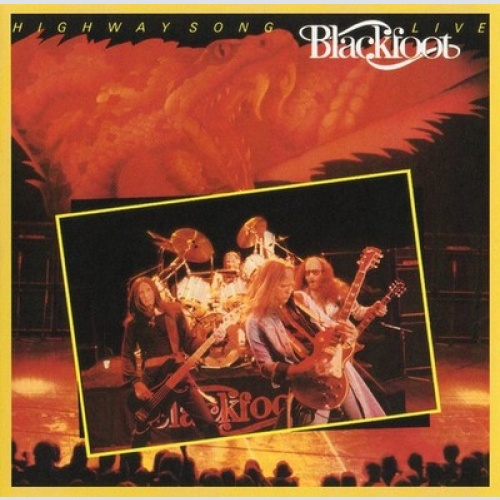 CD, Album, RE Blackfoot (3) - Highway Song Live