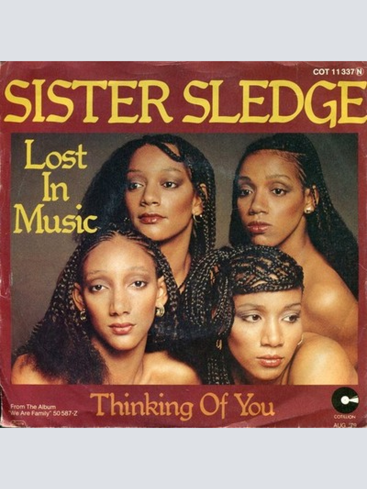 7", Single Sister Sledge - Lost In Music