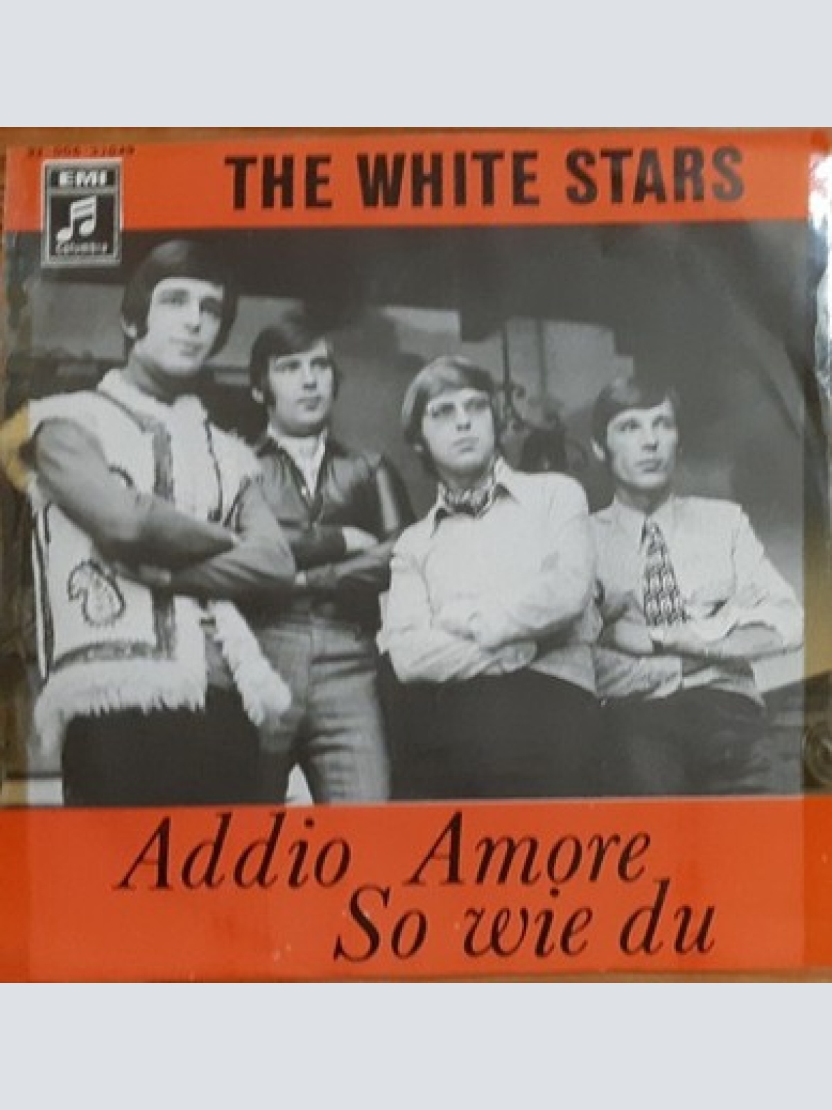 7", Single White Stars - Addio Amore / So Wie Du