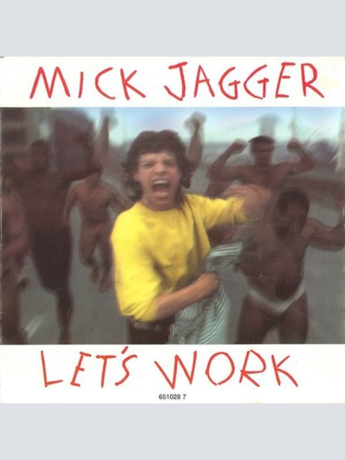 7", Single Mick Jagger - Let's Work