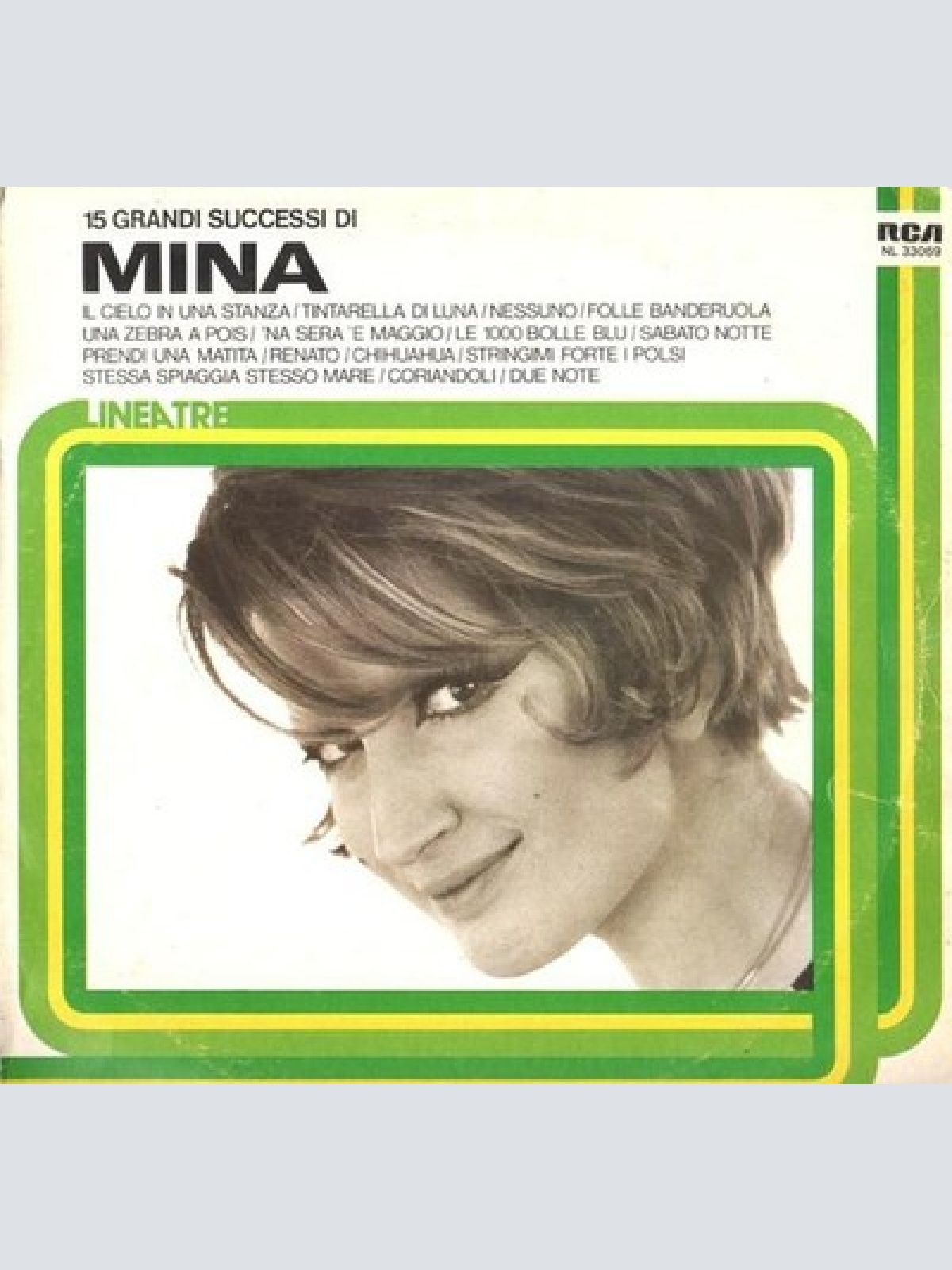 LP, Comp, Mono Mina (3) - 15 Grandi Successi Di Mina