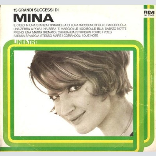 LP, Comp, Mono Mina (3) - 15 Grandi Successi Di Mina