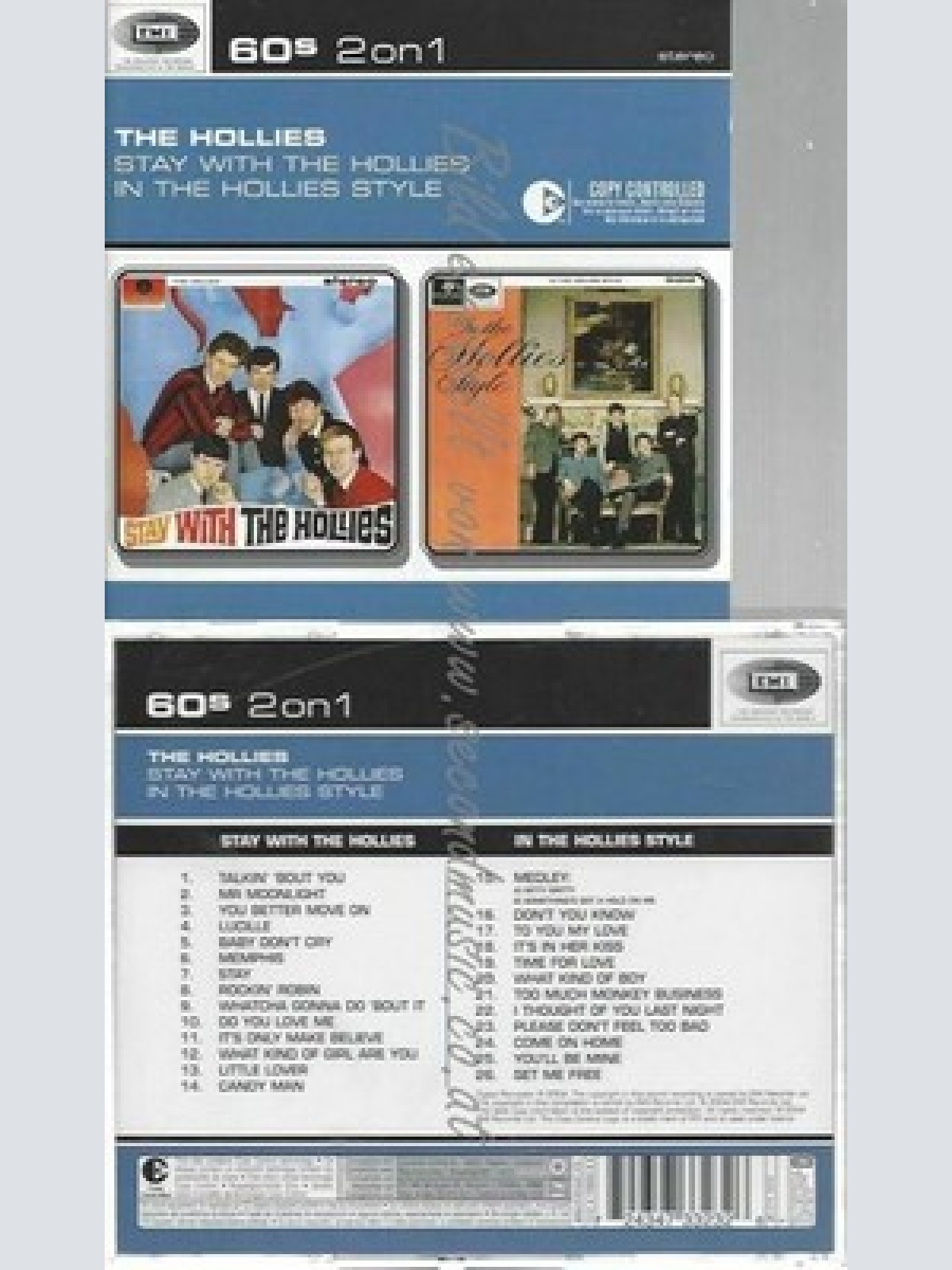 CD--IN THE HOLLIES STYLE/ HOLLIES | --STAY WITH...