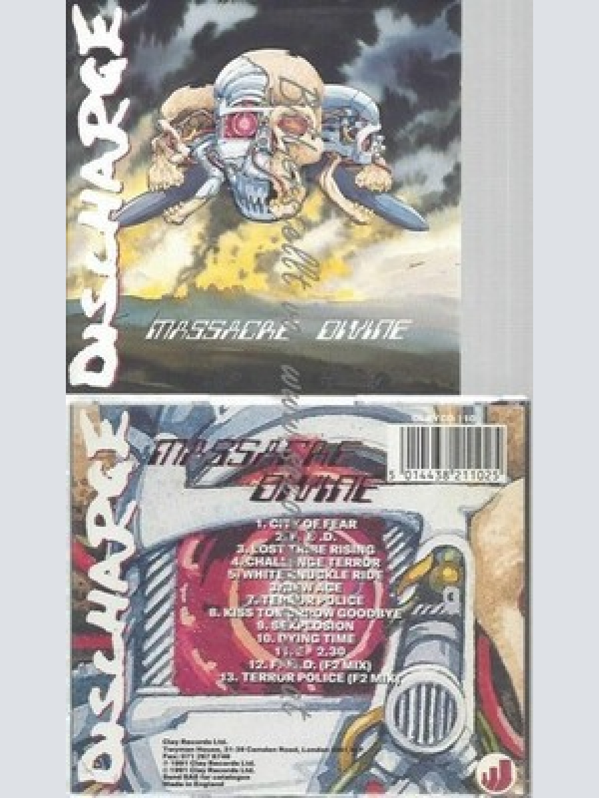 CD--DISCHARGE--MASSACRE DIVINE