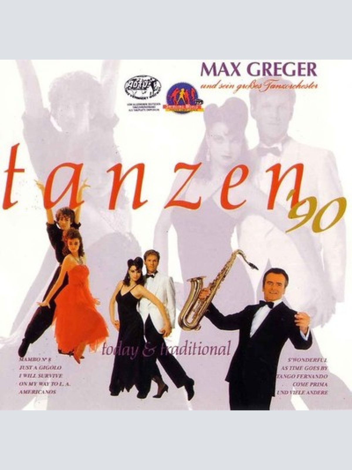 CD, Album Max Greger Und Sein Großes Tanzorchester - Tanzen '90