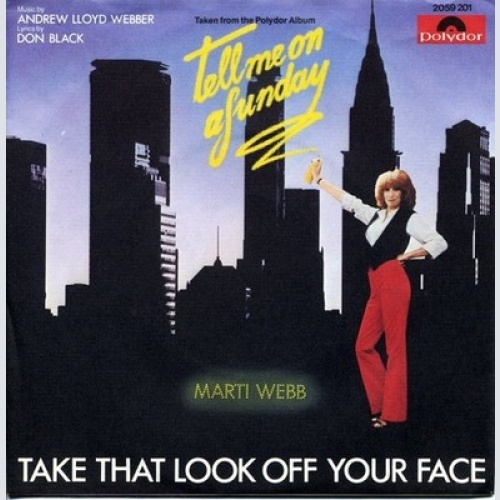 7", Single Marti Webb - Take That Look Off Your Face