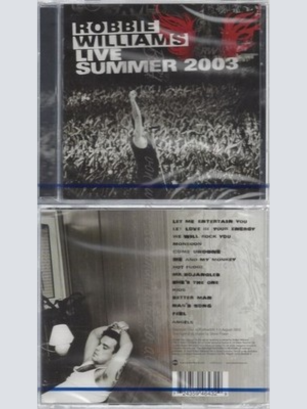 CD--NM-SEALED-ROBBIE WILLIAMS -2003- -- LIVE SUMMER 2003