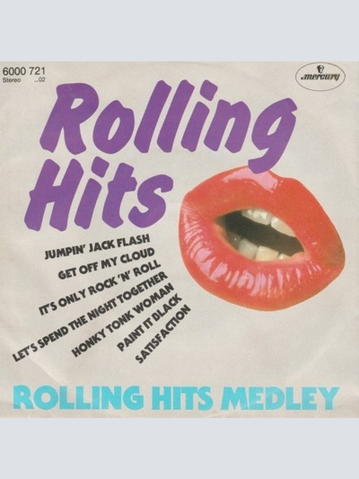 7", Single Rolling Hits - Rolling Hits Medley