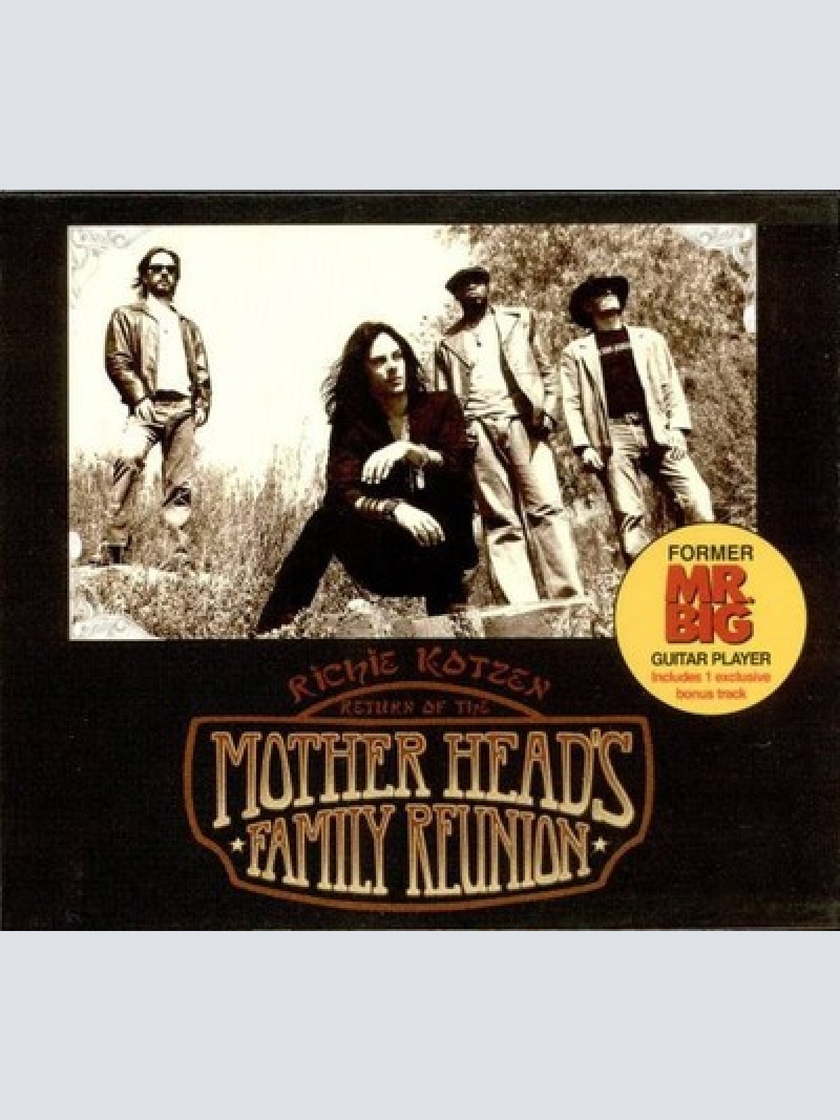 CD, Album Richie Kotzen - Return Of The Mother Head's Family Reunion