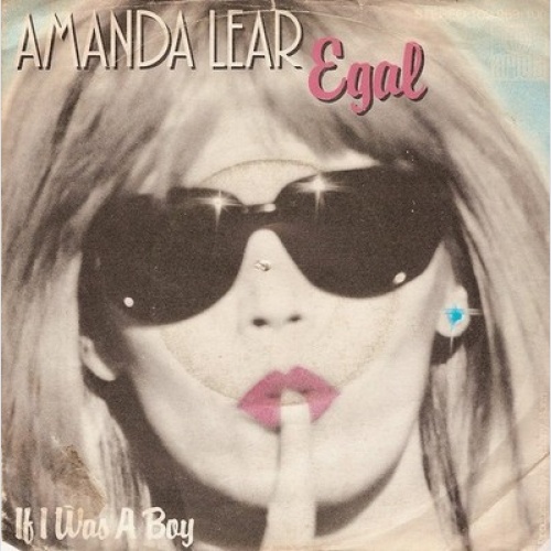 7", Single Amanda Lear - Egal