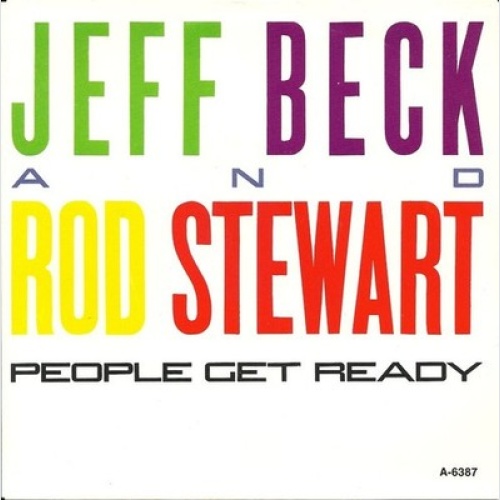 7", Single Jeff Beck And Rod Stewart - People Get Ready