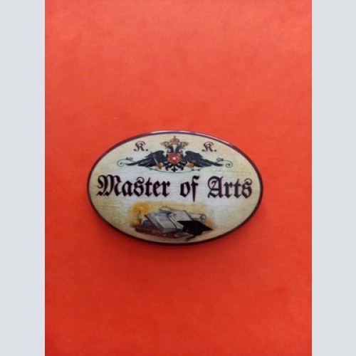 Nostalgie KuK Flaschenöffner Magnet Master Of Arts