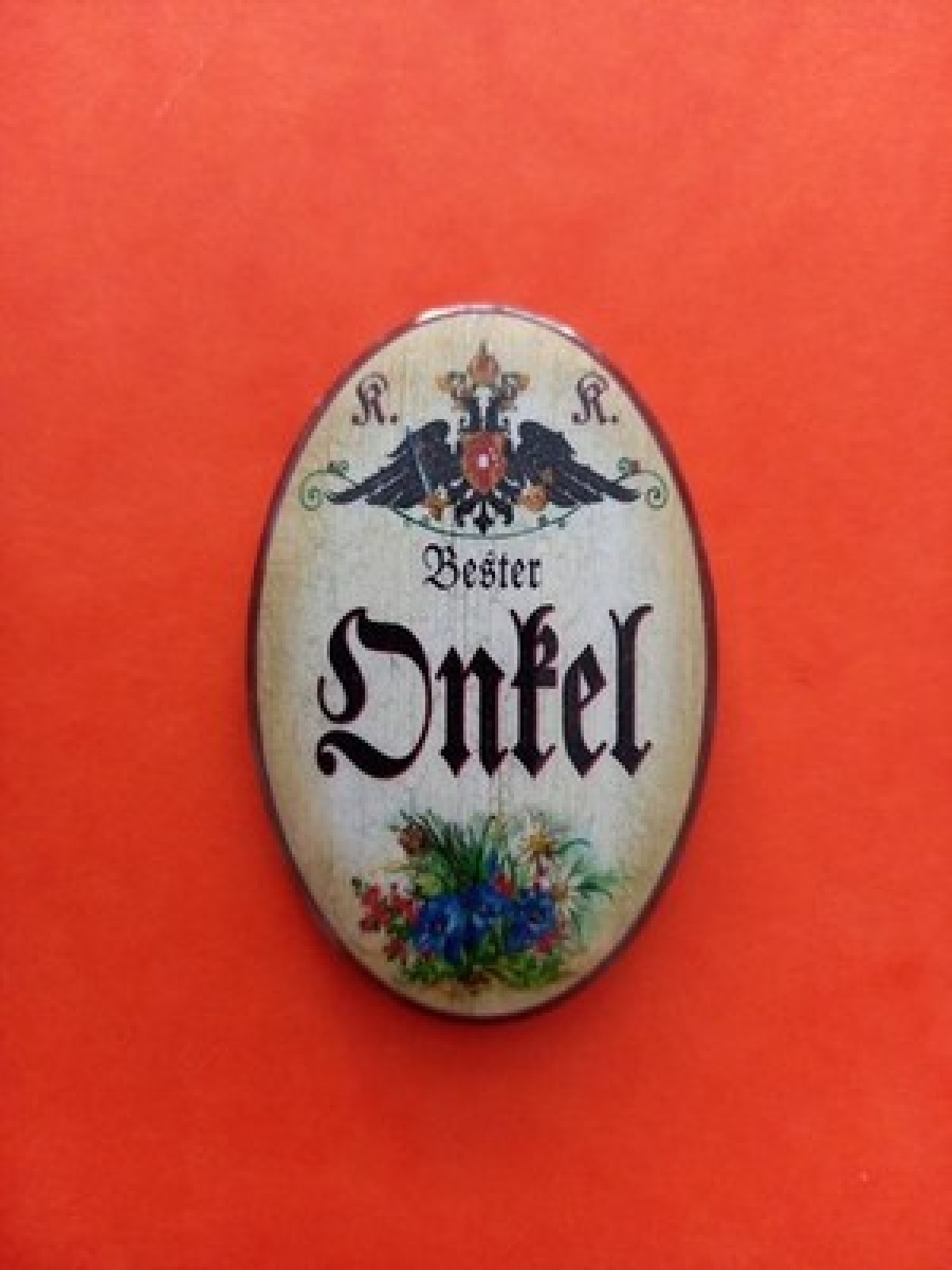 Nostalgie KuK Flaschenöffner Magnet Bester Onkel